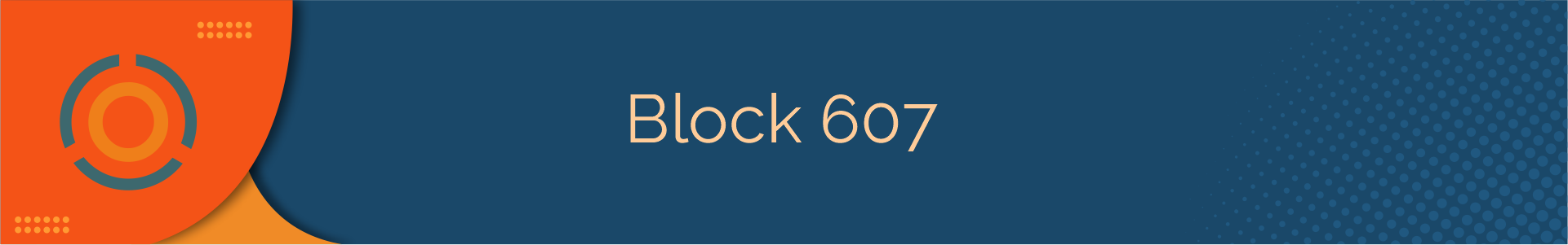 Block 607
